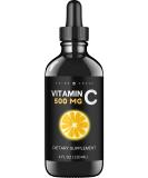 Think Above High Dose Liquid Vitamin C Drops 500mg - Non GMO Liquid Supplement for Adults and Kids - 4 Fl Oz - Buy Online on GoSupps.com