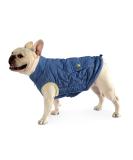 Docio Dog Winter Coat - Padded Jacket for Small Dogs Lightweight & Warm Dark Blue (1 Pack) - Buy Online on GoSupps.com
