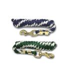 Stylish Lead Rope for Horses Ponies Donkeys & Goats - 2-Pack (Green & Blue) | Premium Quality Tie Rope for Safe Handling - Buy Online on GoSupps.com