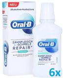Oral B (6 x 250ml) Gum & Enamel Repair Mouthwash Fresh Mint - Buy Online on GoSupps.com