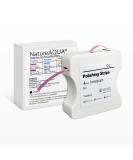 Tooth grinding paper dental polishing strips size medium - 50 m size of the grains - 4mm width - 6m/roll/box Natureaqua Harz Zahn Polier interdental grinding tool (pink) - Buy Online on GoSupps.com