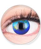 Buy Colored Blue Contact Lenses | Anime Blue Circle Lenses | High Coverage No Prescription | Free Lens Case Included - Buy Online on GoSupps.com