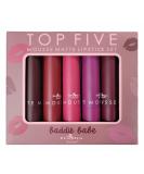 Italia Deluxe Top Five Mousse Matte Lipstick Set - Baddie Babe Collection - Buy Online on GoSupps.com