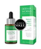 DERMAWORKS Retinol Serum with Vitamin E & Hyaluronic Acid - Anti-Aging Collagen Serum for Acne Treatment & Hydration - Buy Online on GoSupps.com