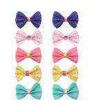 Ebho 10-Piece Small Dog Hair Accessories Set | Rubber Band Loops for Long-Haired Dogs & Cats - Buy Online on GoSupps.com