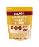 Amaranthy Chickpea Flour - 8 oz. Bag - High Protein, High Fiber, Gluten-Free - Buy Online on GoSupps.com