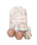 Organic Wool Dryer Balls - XL Set of 6 | 100% Pure New Zealand Wool | Natural Fabric Softener | Reusable & Eco-Friendly | Made in USA - Buy Online on GoSupps.com