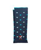 Athletic Compression Sleeve for Lower Leg Support | Footless 15-20 mmHg | Dots-A-Plenty Slate | L/XL - Perfect for Intensive Workouts - Buy Online on GoSupps.com