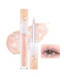 Erinde Liquid Glitter Eyeliner - Waterproof Metallic Eye Liner Pen | Highly Pigmented Shimmer Eyeshadow Liner #10 Sunset - Buy Online on GoSupps.com