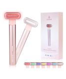 7-in-1 Color LED Face Wand - Pink | Face & Eyes Massager for Relaxation | Boost Your Skincare Routine - Buy Online on GoSupps.com