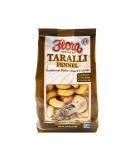 Taralli by Flora 8.5oz - Italian Snacks Cracker - All Natural Oven Baked - Savory Snack - Cholesterol Free - (Fennel) - Buy Online on GoSupps.com