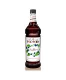 Monin - Blackberry Syrup, Delicious Berry Flavored Syrup, Cocktail Syrup, Authentic Flavor Drink Mix, Simple Syrup for Iced Tea, Lemonade, Cocktails, & More, Clean Label, Gluten-Free (1 Liter) 33.8 Fl Oz (Pack of 1) - Buy Online on GoSupps.com