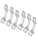 6 Pcs Marine Grade Double Ended Bolt Snap Diving Hook Clips - 4-1/2'' 316 Stainless Steel - Scuba Trigger Clip Set for Divers - Buy Online on GoSupps.com