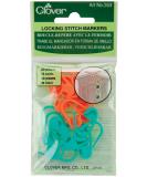 Clover Lock Ring Markers 20/pkg - Essential Stitch Markers for Knitting & Crocheting - Buy Online on GoSupps.com