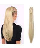 Sego Ponytail Extension - 53cm Heat-Resistant Blonde Hair Piece | Realistic Braided Hair Extension (140g) - Buy Online on GoSupps.com
