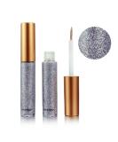 Ouken Glitter Liquid Eyeliner - Long Lasting Waterproof Shimmer - High Pigmented Silver Metallic Makeup for Women - Colorful Eyeliner for International Shipping - Buy Online on GoSupps.com