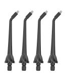 Water Dental Flosser Replacement Tips Nozzle - Black | Best Dental Care Accessories for Effective Oral Hygiene - Buy Online on GoSupps.com
