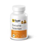 Raab Vitalfood Bio Curcuma Tablets with Piperine made of pepper (300 pieces) I Curcumin content: 3900mg / 100g piperin content: (110mg / 100g) i laboratory tests quality vegan & gluten-free - Buy Online on GoSupps.com