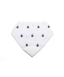 V&D HOME Baby and Toddler Teething Bib with Teether - Navy White | BPA Free Bandana Dribble Bib for 0-18 Months - Buy Online on GoSupps.com