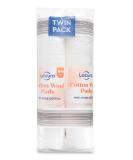 Lacura Pure Cotton Wool Pads 2 x 100 Twin Pack Non-Fleecing No Shed 100% Cotton for Make-up Removal Discs Face Nails Manicure - Buy Online on GoSupps.com