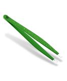 Wamza Slanted Eyebrow Tweezers - Stainless Steel Precision Hair Pluckers for Women & Men - Green Glitter - Buy Online on GoSupps.com
