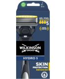 Wilkinson Sword Hydro 5 Skin Protection Razor for Men | Advanced | Handle + 1 Blade Refill - Buy Online on GoSupps.com