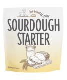 Breadtopia Sourdough Starter (Dry) - Organic & Non-GMO | Easy Instructions | Homemade Sourdough Bread - Buy Online on GoSupps.com