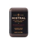 Mistral Bar Soap Organic, Bourbon Vanilla, Large Bourbon Vanilla 8.8 Ounce (Pack of 1) - Buy Online on GoSupps.com