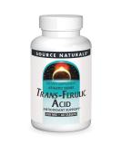 Source Naturals Trans-Ferulic Acid 250 mg - 60 Tablets for Antioxidant Support - Buy Online on GoSupps.com