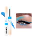 Espoce Blue Liquid Eyeliner 0.12 Oz - Quick-Drying, Long-Lasting Colored Liner for Eye Makeup - Buy Online on GoSupps.com