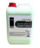 ICAN LONDON Professional Hair Conditioner - Olive Oil & Aloe Vera Cream 5L | Moisturizing & Nourishing for All Hair Types - International Shipping Available - Buy Online on GoSupps.com