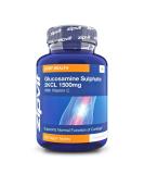 Glucosamine Sulphate 2kcl 1500mg with Vitamin C 360 Vegan Glucosamine Sulphate Tablets. Maintains Normal Joint Cartilage. 12 Months Supply Glucosamine Sulphate 1500mg. UK Supplier. 1500mg Glucosamine 360 Tablets - Buy Online on GoSupps.com