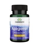 Swanson Apigenin-Bioflavonoid Supplement Natural Prostate Support-Metabolism & Nerve Health Support-Can Support Sleep & Relaxation 90 Caps, 50mg Each 1 - Buy Online on GoSupps.com