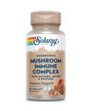 SOLARAY Organically Grown Fermented Mushroom Immune Complex 600mg - 100 VegCaps - Buy Online on GoSupps.com