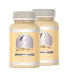 Pet Delight 2-Pack Wurm Treats - Natural Worm Cure for Dogs Cats & Birds | Savings on Animal DeWormer - Buy Online on GoSupps.com