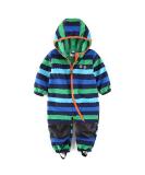Umkaumka Baby Water Repellent Romper Jumpsuit Snowsuit - Blue 18-24 Months - Buy Online on GoSupps.com