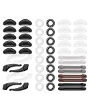 Tiipri Anti-Slip Silicone Glasses Ear Pads - 26 Pair Glasses Holders & Accessories for Ultimate Comfort - Buy Online on GoSupps.com