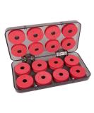 GnHG Leader Pocket Spooler - Mini Fishing Line Spool Roller & Winder with Foam Cord Covers - Ideal for Off-The-Ferment Fishing - 1 Piece with Plastic Box - Buy Online on GoSupps.com