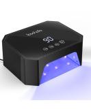 Buy Lavinda 54W UV Nail Lamp - Professional LED Nail Dryer for Gel Polish Fast Drying with 4 Timers & LCD Display Perfect for Salon & Home Use Ideal Gift for Women Moms & Girlfriends - Buy Online on GoSupps.com