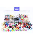 500Pcs Mixed Color Metal Brads Kit for Scrapbooking, Paper Crafts & DIY Projects - Buy Online on GoSupps.com