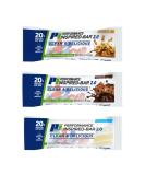 Performance Inspired Nutrition - Mixed Box of 12 Protein 2.0 Bars | Chocolate Peanut Butter & Birthday Cake Flavors - International Shipping Available - Buy Online on GoSupps.com