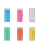 Double-Sided Plastic Toothpicks - 240 Dual Head Toothpick Brushes in 6 Colors | Premium One-Way Plastic Toothpicks for Effective Oral Care - Buy Online on GoSupps.com