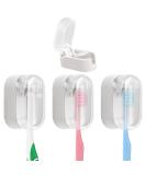 Shop Wllhyf 3-Piece Portable Toothbrush Covers - Travel Protective Caps for Hygiene & Convenience! - Buy Online on GoSupps.com