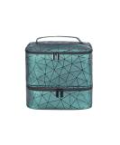 RZMAYIS Nail Polish Carrying Case Bag Green Double-Layer Storage for 30 Bottles and Nail Dryer - Buy Online on GoSupps.com