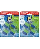 Soft Scrub In-Tank Toilet Cleaner Duo-Cubes - Alpine Fresh 4 Count (Pack of 2) | International Shipping Available - Buy Online on GoSupps.com