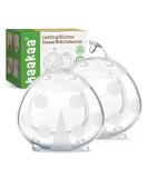 haakaa 75ML Milk Collection Bowls Silicone Collection Container for Breast Milk Leak-Proof and Non-Slip BPA Free 2 Pack - Buy Online on GoSupps.com