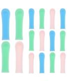 minkissy Ear Spoon Tips 15pcs Silicone Ear Wax Picker Cover Ear Wax Removal Sleeves Ear Spoon Protector Ear Scoops Sleeves Earwax Remover Accessory - Buy Online on GoSupps.com