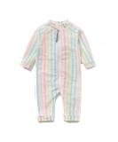 BONVERANO Baby Girls Swimsuit UPF 50+ Sun Protection Rainbow One Piece 18-24 Months - Buy Online on GoSupps.com