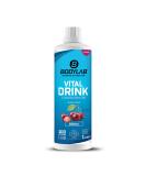 BODYLAB24 Vital Drink Concentrated Cherry 1000ml - Sugar-Free Low-Calorie Sports Drink with Vitamins & L-Carnitine - International Shipping Available - Buy Online on GoSupps.com