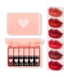 Sulily 6 Color Lip Tint Stain Set - Plumping Mini Velvet Lip Tint for Lip, Cheeks and Eyes - Long Lasting, Waterproof and Natural Glossy Finish - Korean Beauty - Buy Online on GoSupps.com